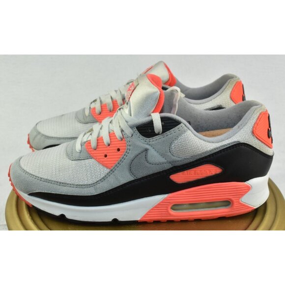 Nike Air Max 90 Infrared OG classic CT Mens Shoes Size 13 Gray/Black Sneakers - Picture 5 of 12